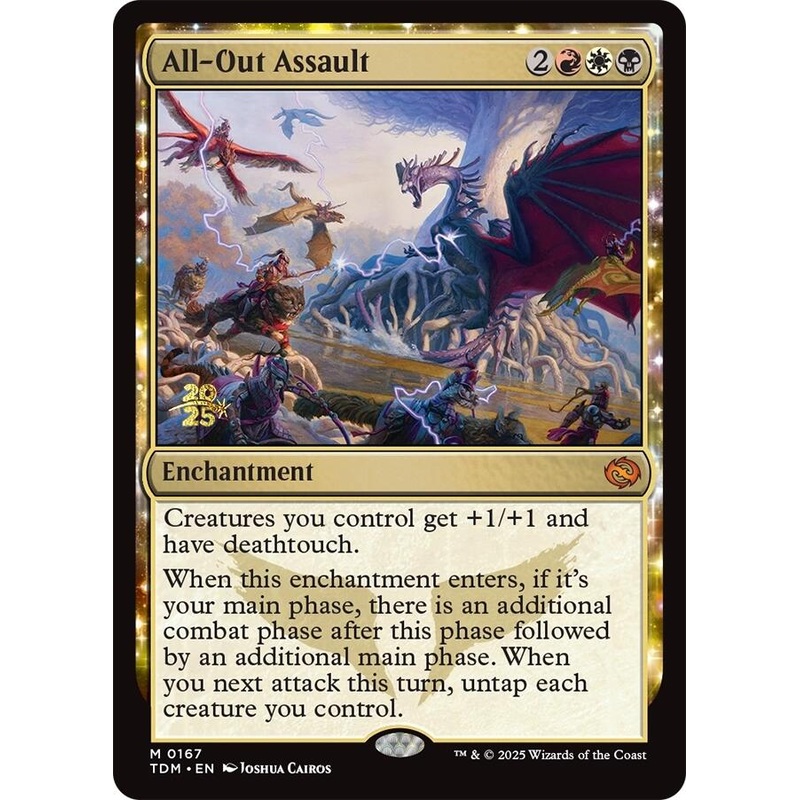 All-Out Assault [Tarkir: Dragonstorm Prerelease Promos]