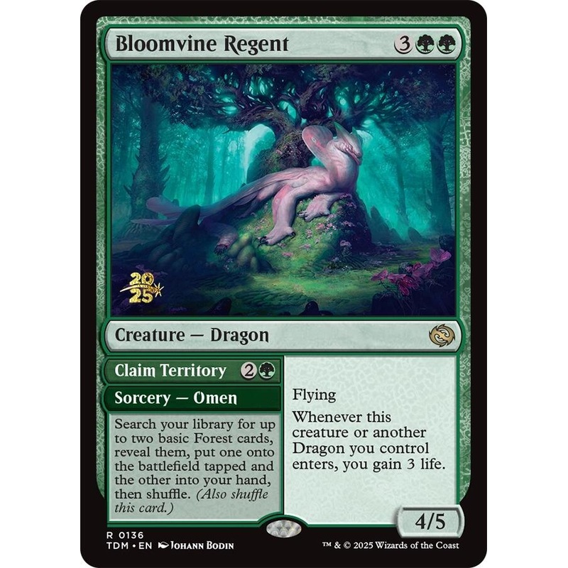 Bloomvine Regent [Tarkir: Dragonstorm Prerelease Promos]