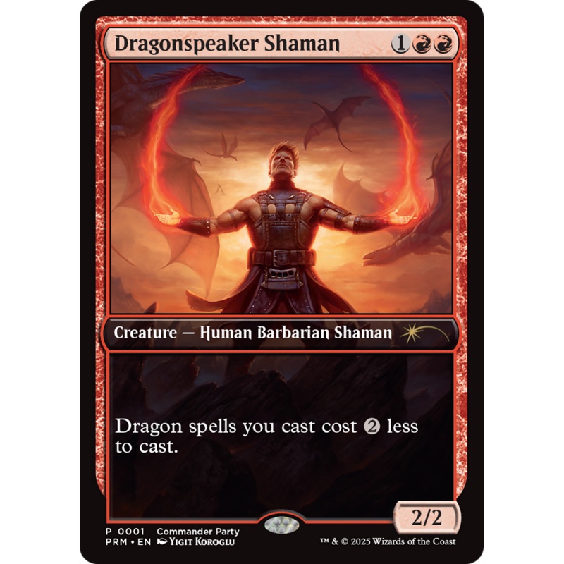 Dragonspeaker Shaman [Wizards Play Network 2025]