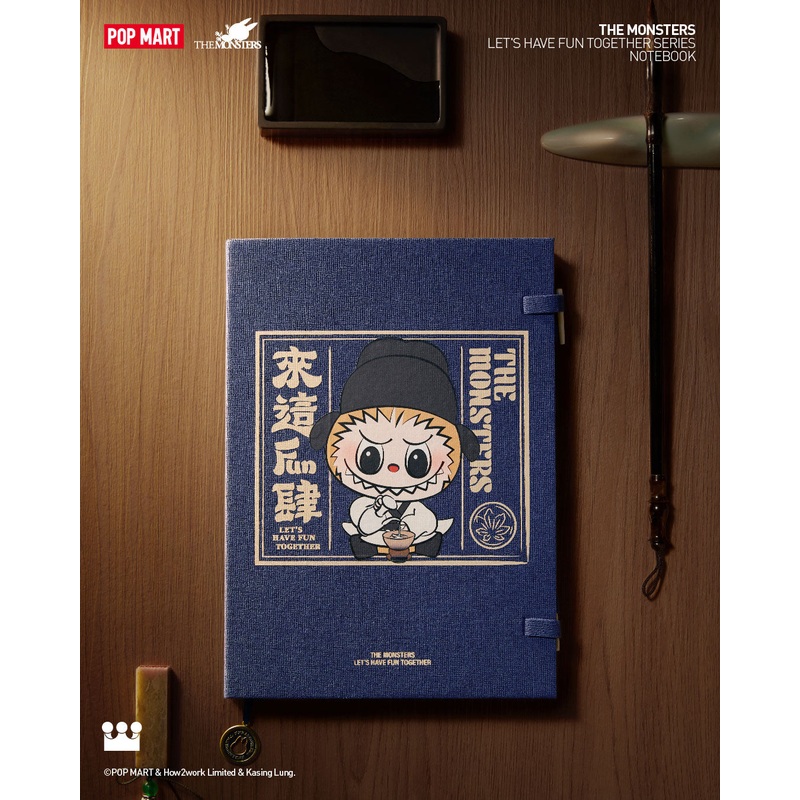 POP MART THE MONSTERS Let's Have Fun Together Series-Notebook