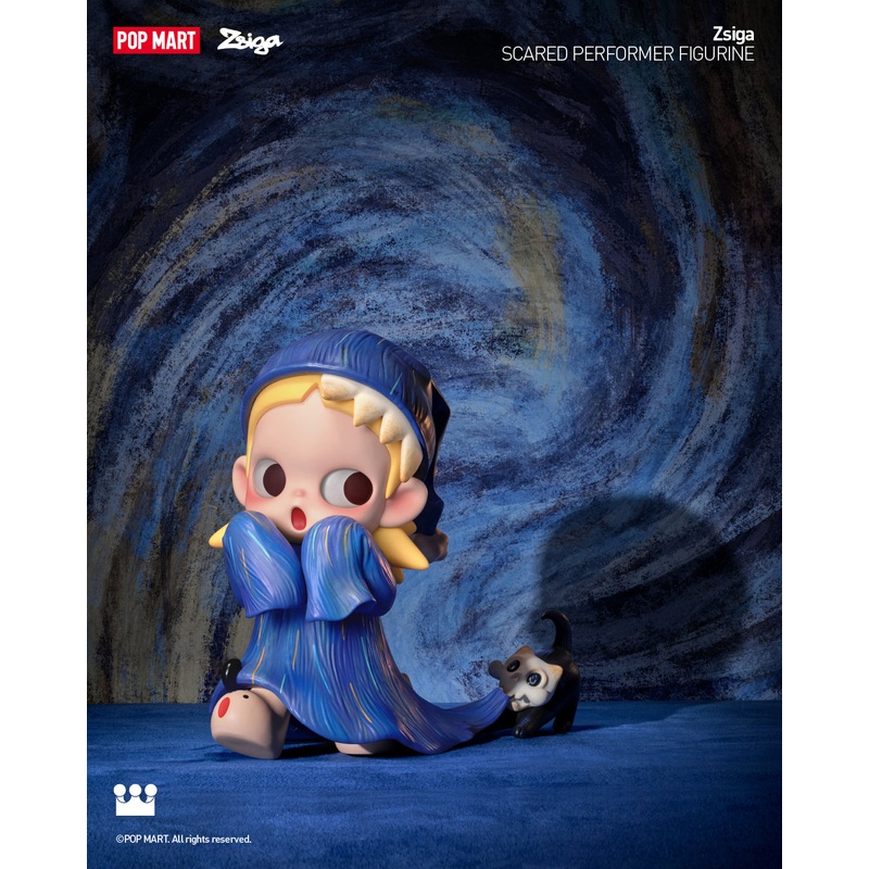 POP MART Zsiga Scared Performer Figurine