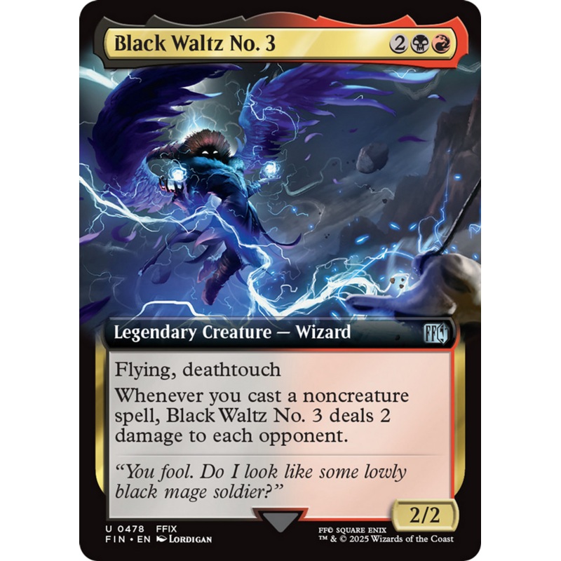 Black Waltz No. 3 (Extended Art) [FINAL FANTASY]
