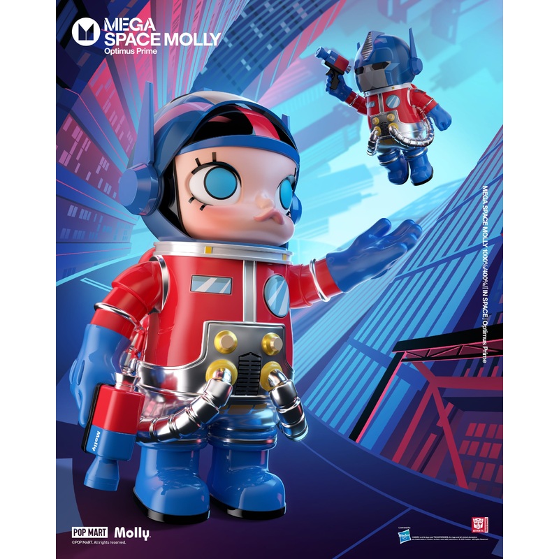POP MART MEGA SPACE MOLLY 1000% OPTIMUS PRIME