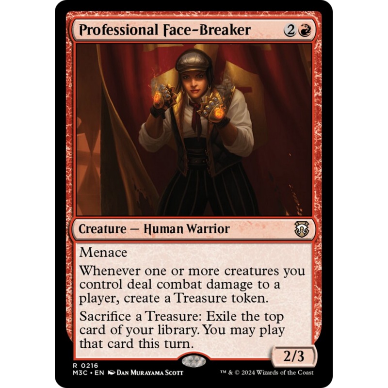 Professional Face-Breaker (Ripple Foil) [Modern Horizons 3 Commander]