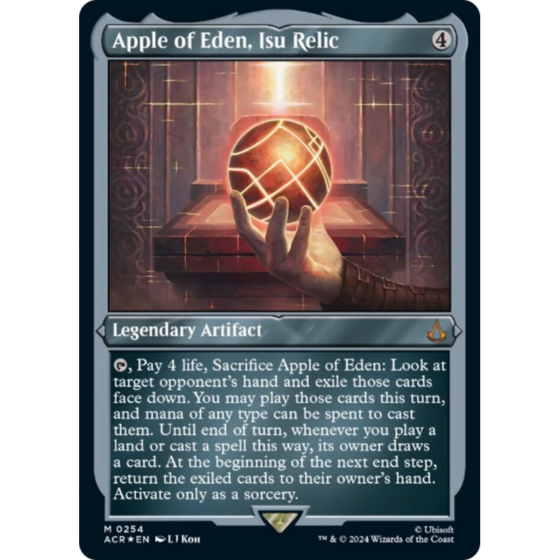 Apple of Eden, Isu Relic (Foil Etched) [Assassin's Creed]