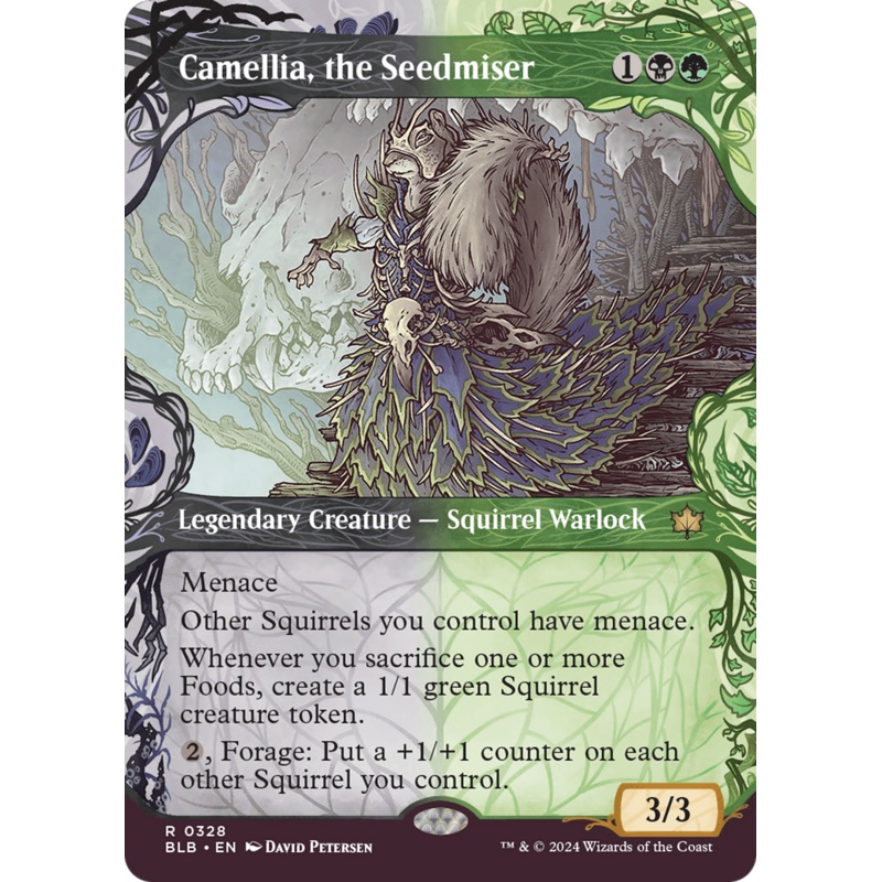 Camellia, the Seedmiser (Showcase) [Bloomburrow]