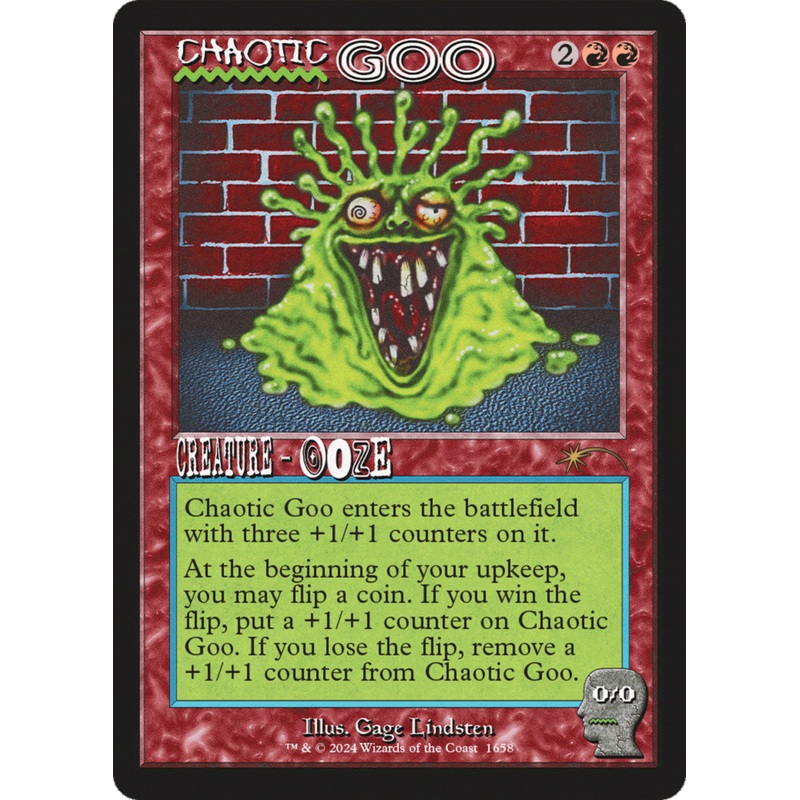 Chaotic Goo (Rainbow Foil) [Secret Lair Drop Series]