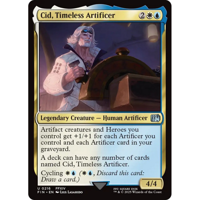 Cid, Timeless Artificer (0216) [FINAL FANTASY]
