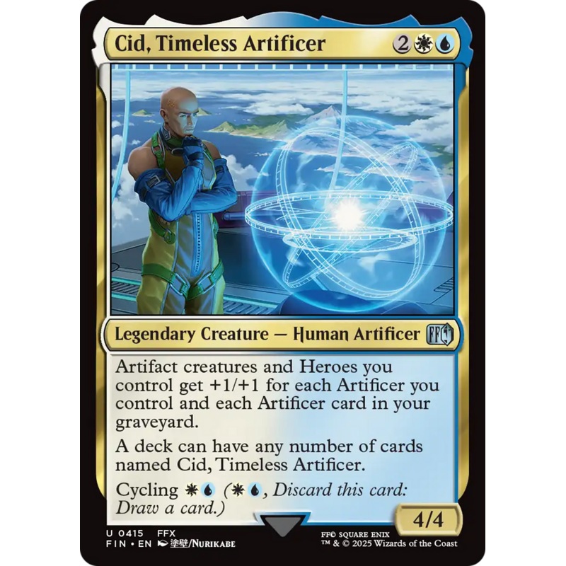 Cid, Timeless Artificer (0415) [FINAL FANTASY]