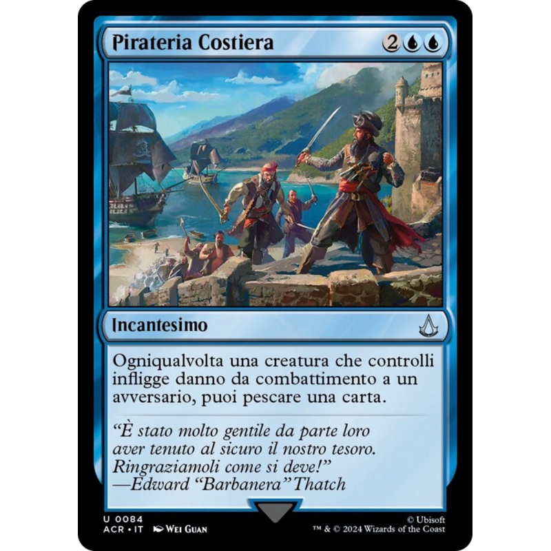 Coastal Piracy (Foil Etched) [Assassin's Creed]