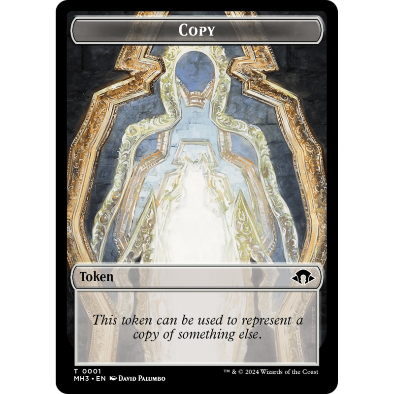 Copy (Ripple Foil) // Gremlin Double-Sided Token [Modern Horizons 3 Tokens]