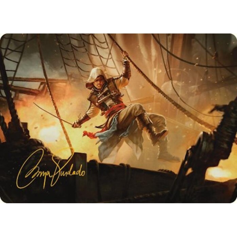 Edward Kenway Art Card (Gold-Stamped Signature) [Assassin's Creed Art Series]