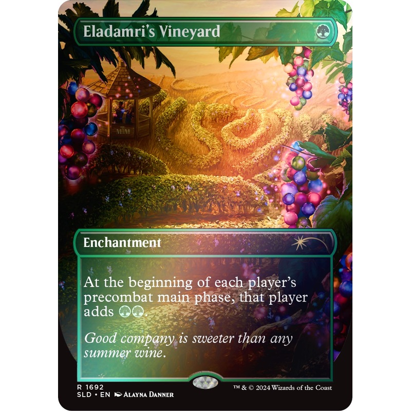 Eladamri's Vineyard (Rainbow Foil) [Secret Lair: Sheldon's Spellbook]