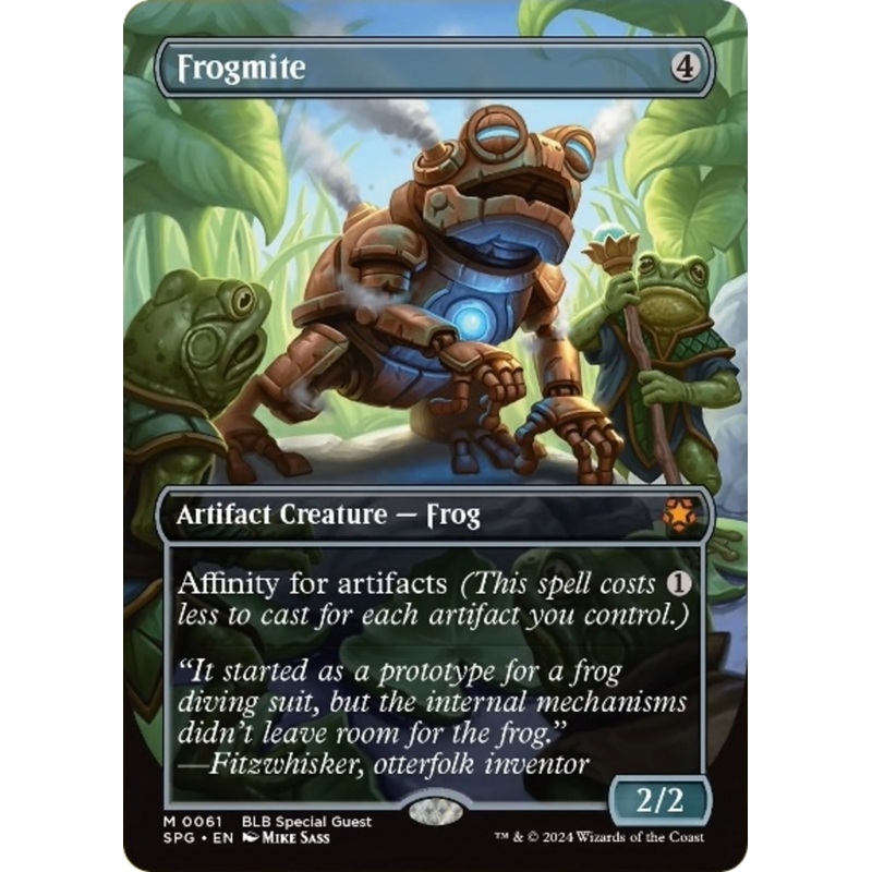 Frogmite (Borderless) [Bloomburrow Special Guests]