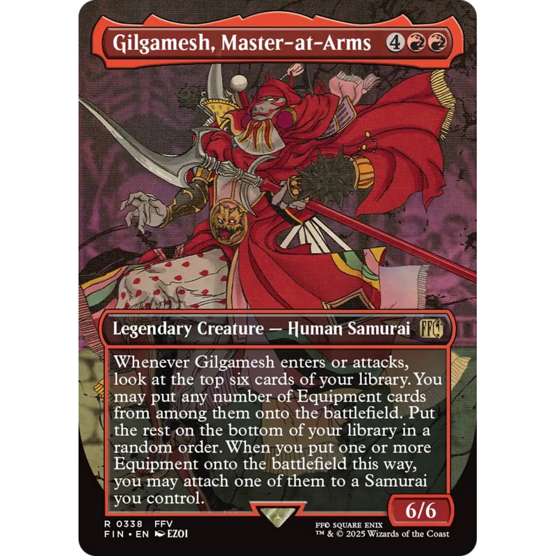 Gilgamesh, Master-at-Arms (Borderless) [FINAL FANTASY]