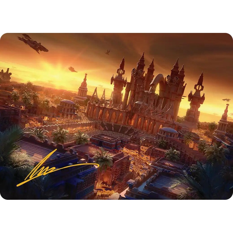Rabanastre, Royal City Art Card (Gold-Stamped Signature) [FINAL FANTASY Art Series]