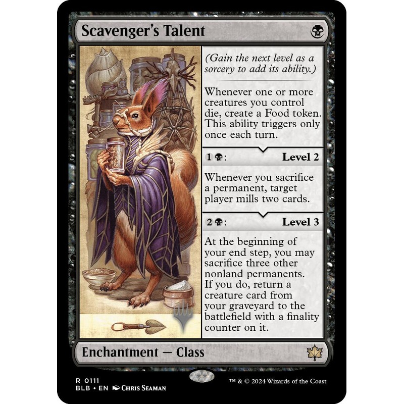 Scavenger's Talent (Promo Pack) [Bloomburrow Promos]