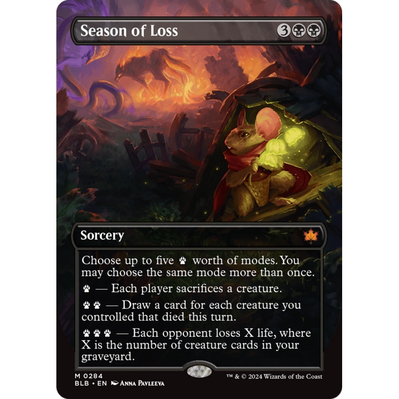 Season of Loss (Borderless) [Bloomburrow]