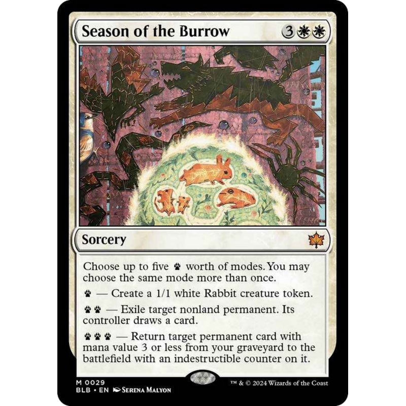 Season of the Burrow [Bloomburrow]
