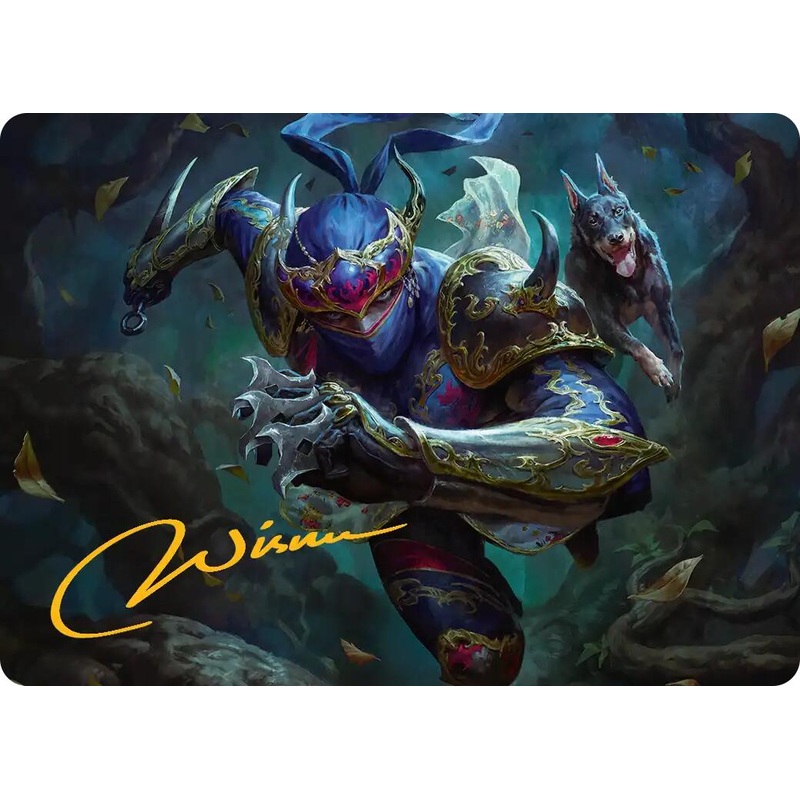 Shadow, Mysterious Assassin Art Card (Gold-Stamped Signature) [FINAL FANTASY Art Series]