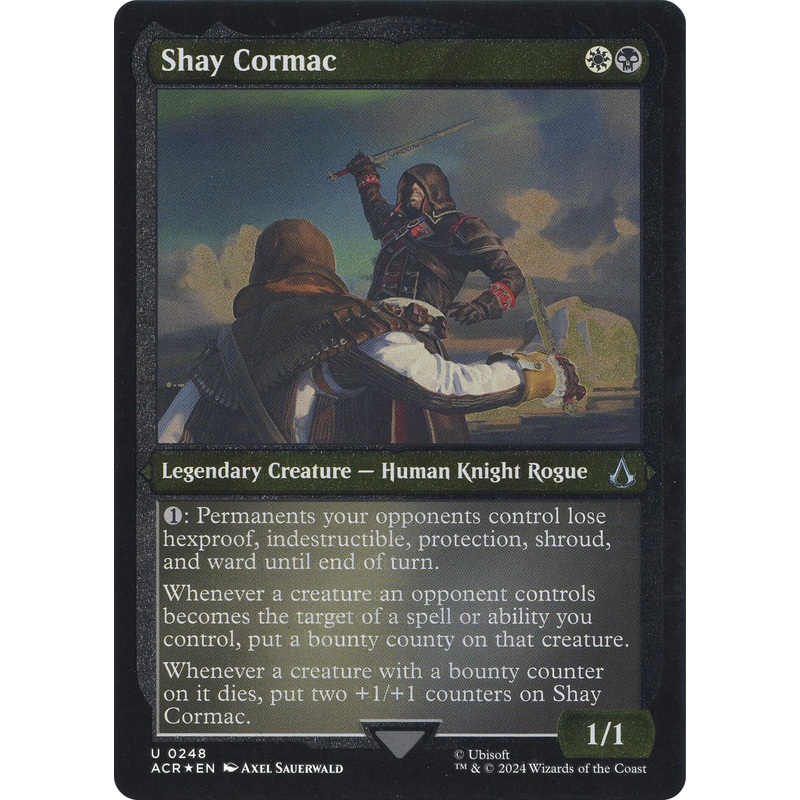 Shay Cormac (Foil Etched) [Assassin's Creed]