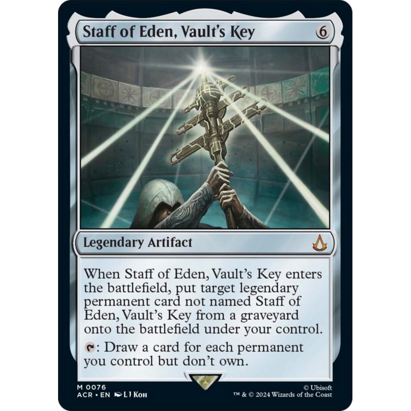 Staff of Eden, Vault's Key [Assassin's Creed]