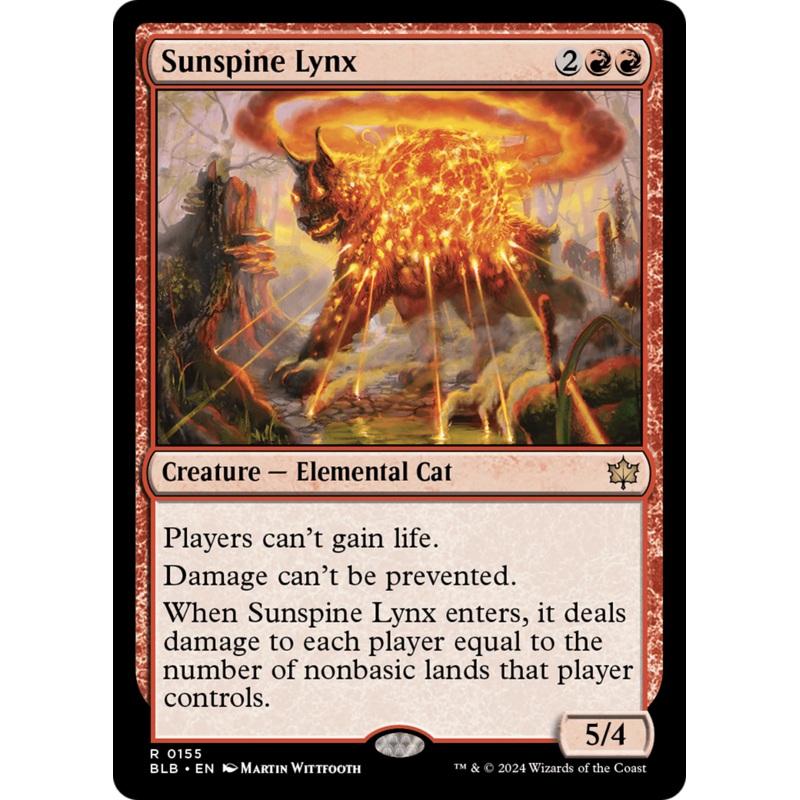 Sunspine Lynx [Bloomburrow]