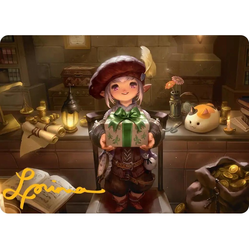 Tataru Taru Art Card (Gold-Stamped Signature) [FINAL FANTASY Art Series]