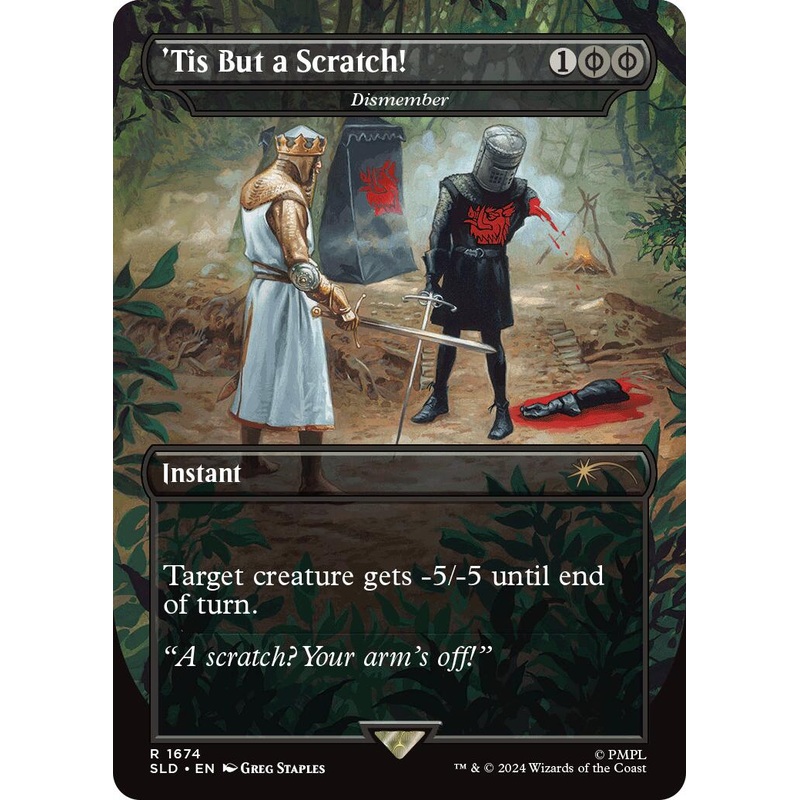 'Tis But a Scratch! - Dismember [Secret Lair Drop Series]