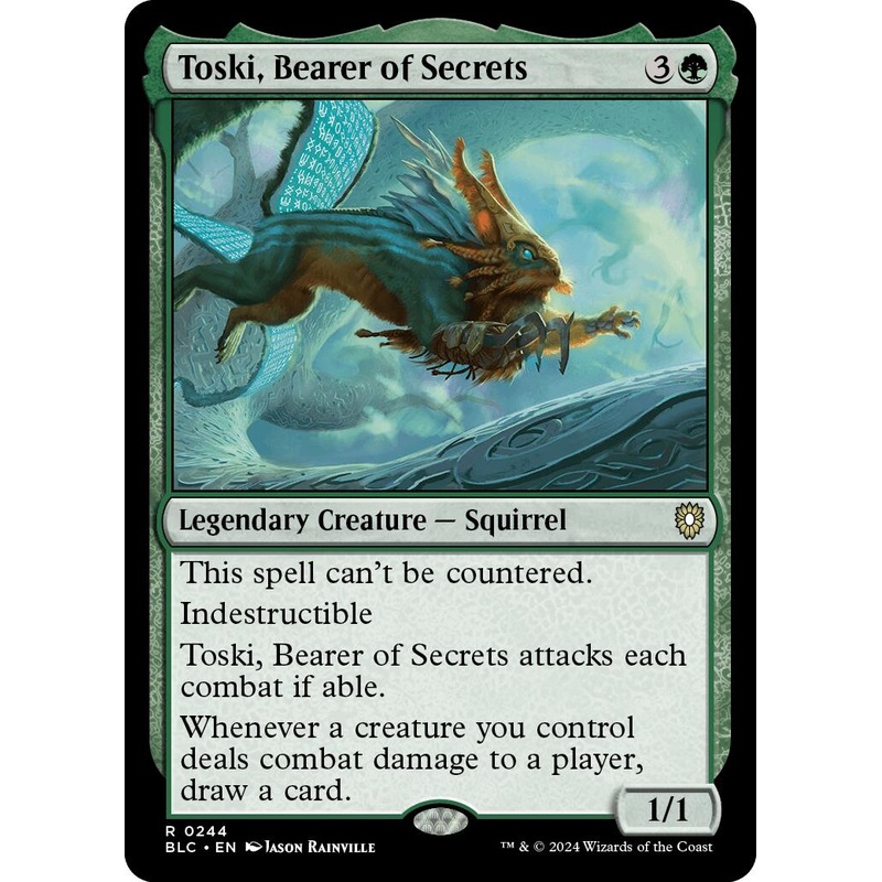 Toski, Bearer of Secrets [Bloomburrow Commander]