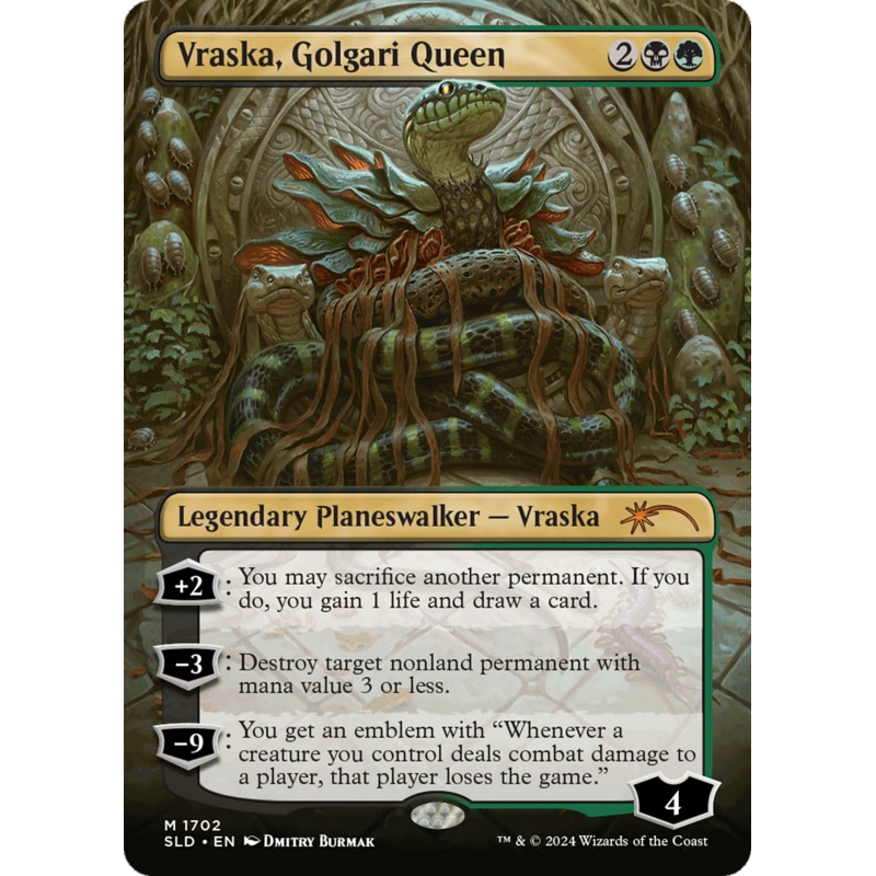Vraska, Golgari Queen (1702) [Secret Lair Drop Series]