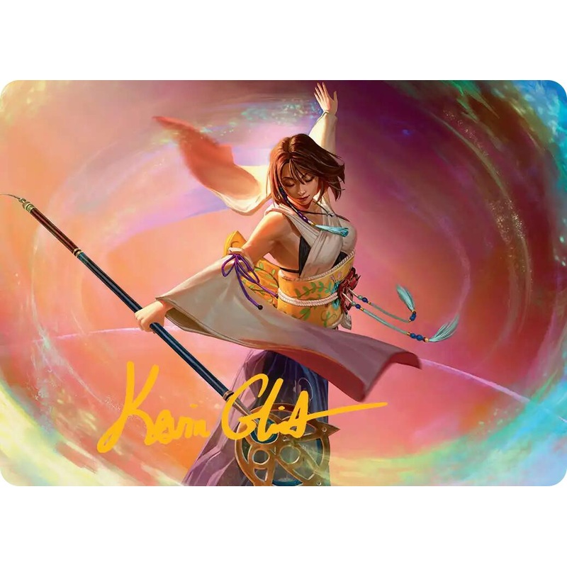 Yuna, Grand Summoner Art Card (Gold-Stamped Signature) [FINAL FANTASY Art Series]