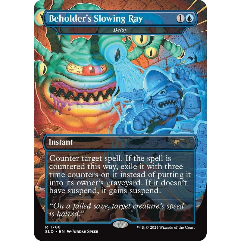 Beholder's Slowing Ray - Delay [Secret Lair Drop Series]