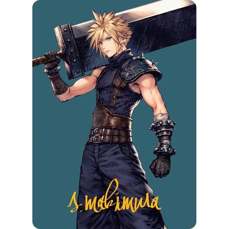 Cloud, Ex-SOLDIER Art Card (Gold-Stamped Signature) [FINAL FANTASY Art Series]