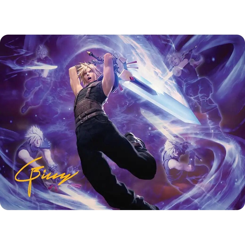 Cloud's Limit Break Art Card (Gold-Stamped Signature) [FINAL FANTASY Art Series]