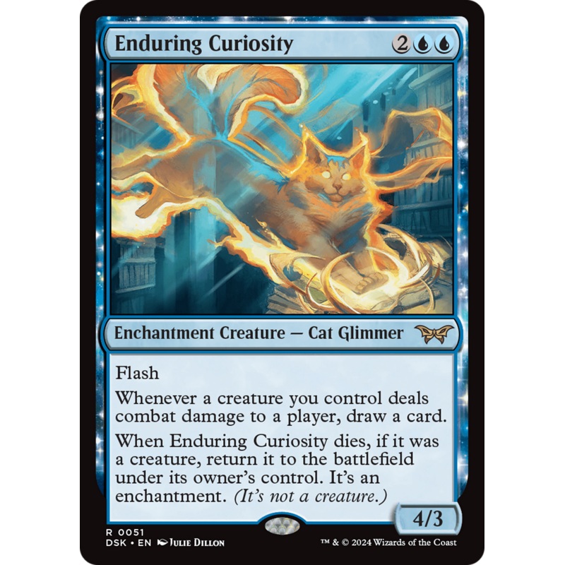 Enduring Curiosity [Duskmourn: House of Horror]