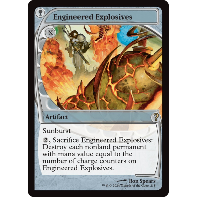 Engineered Explosives (Future Sight) [Mystery Booster 2]