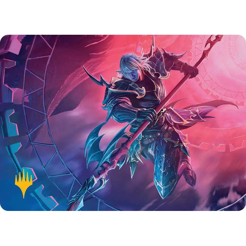 Estinien Varlineau Art Card (Gold-Stamped Planeswalker Symbol) [FINAL FANTASY Art Series]