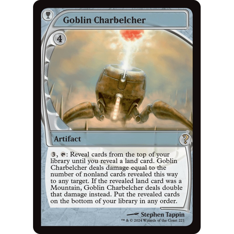 Goblin Charbelcher (Future Sight) [Mystery Booster 2]