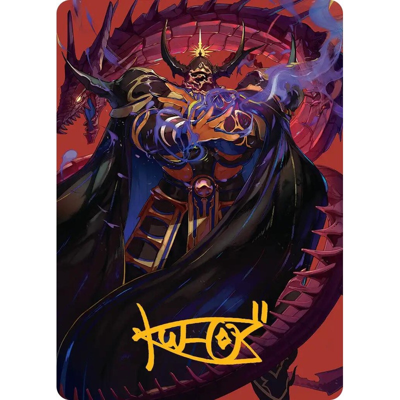 Golbez, Crystal Collector Art Card (Gold-Stamped Signature) [FINAL FANTASY Art Series]