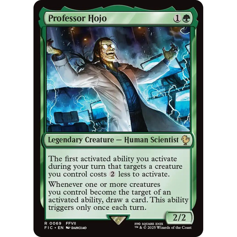 Professor Hojo (Surge Foil) [FINAL FANTASY Commander]