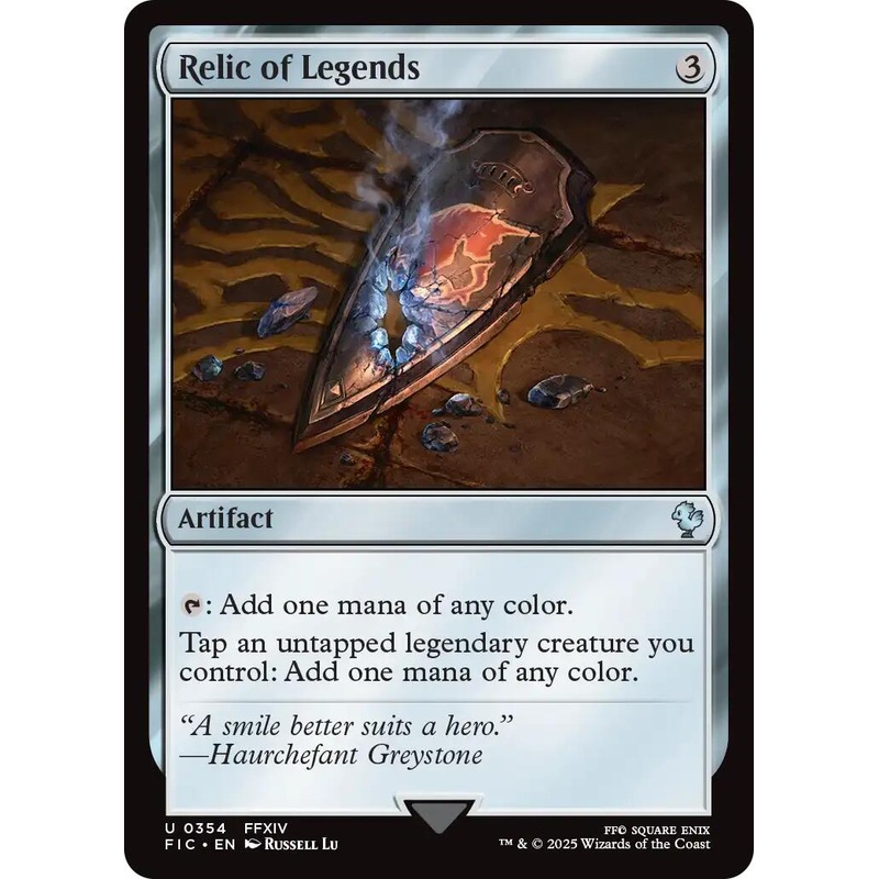 Relic of Legends (Surge Foil) [FINAL FANTASY Commander]