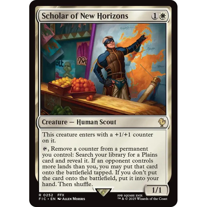 Scholar of New Horizons (Surge Foil) [FINAL FANTASY Commander]