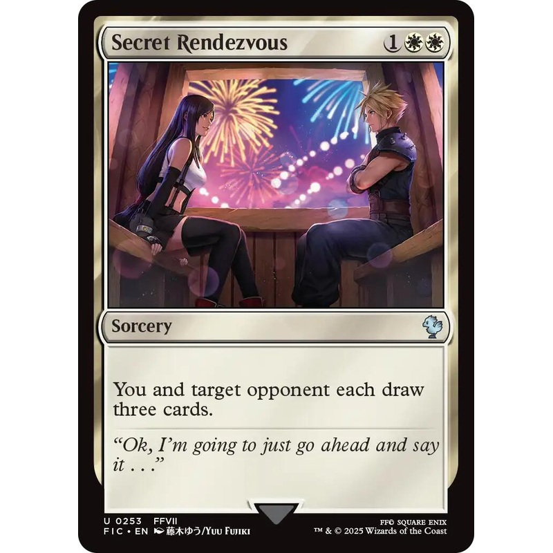 Secret Rendezvous (0253) (Surge Foil) [FINAL FANTASY Commander]