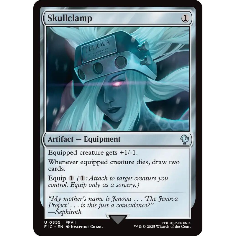 Skullclamp (Surge Foil) [FINAL FANTASY Commander]