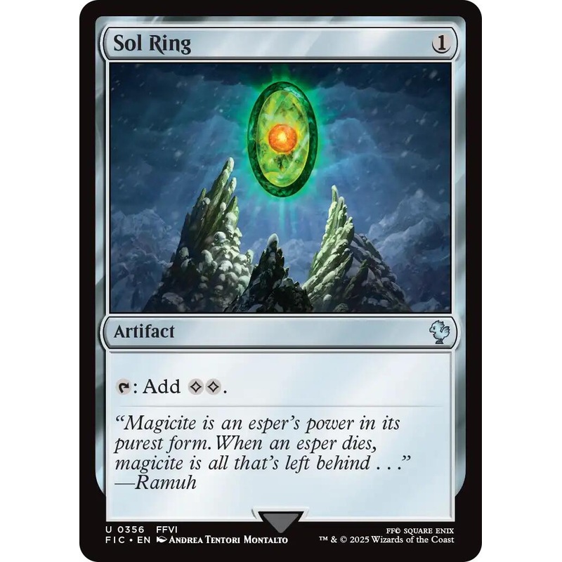 Sol Ring (0356) (Surge Foil) [FINAL FANTASY Commander]