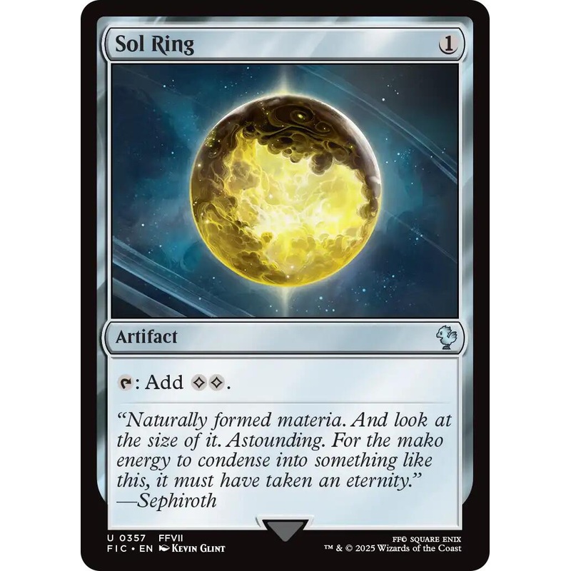 Sol Ring (0357) (Surge Foil) [FINAL FANTASY Commander]