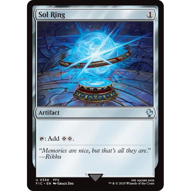Sol Ring (0358) (Surge Foil) [FINAL FANTASY Commander]