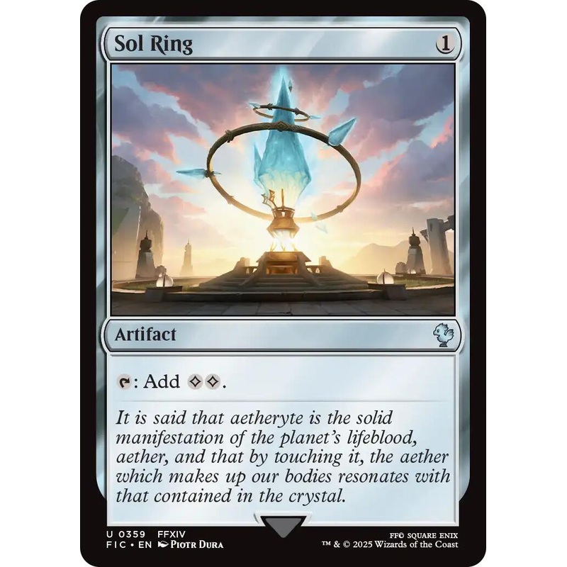 Sol Ring (0359) (Surge Foil) [FINAL FANTASY Commander]