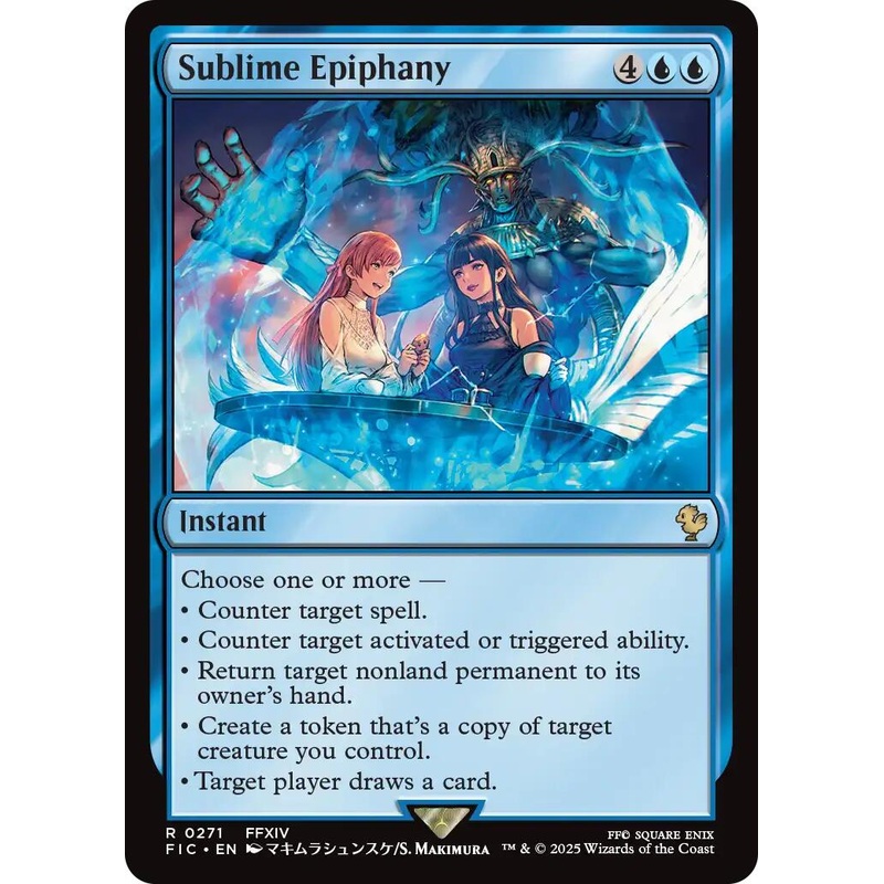 Sublime Epiphany (Surge Foil) [FINAL FANTASY Commander]